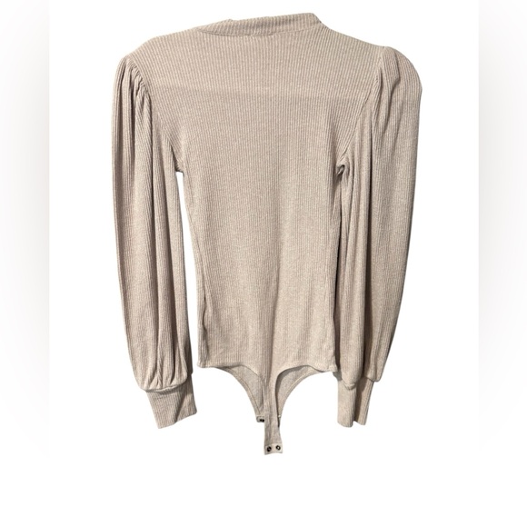 Express Ribbed Bodysuit - Picture 2 of 4